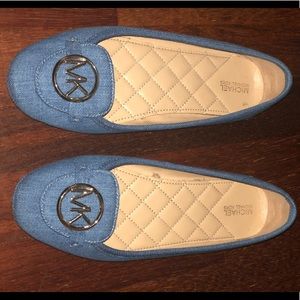 Michael Kors denim flats